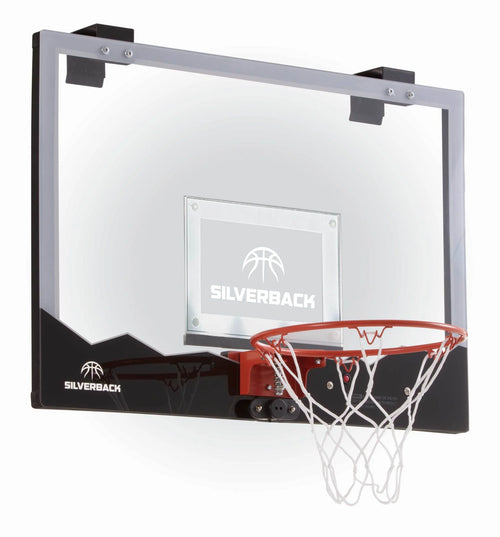 23 In. LED Light-Up over the Door Mini Basketball Hoop Includes Mini Basketball and Air Pump